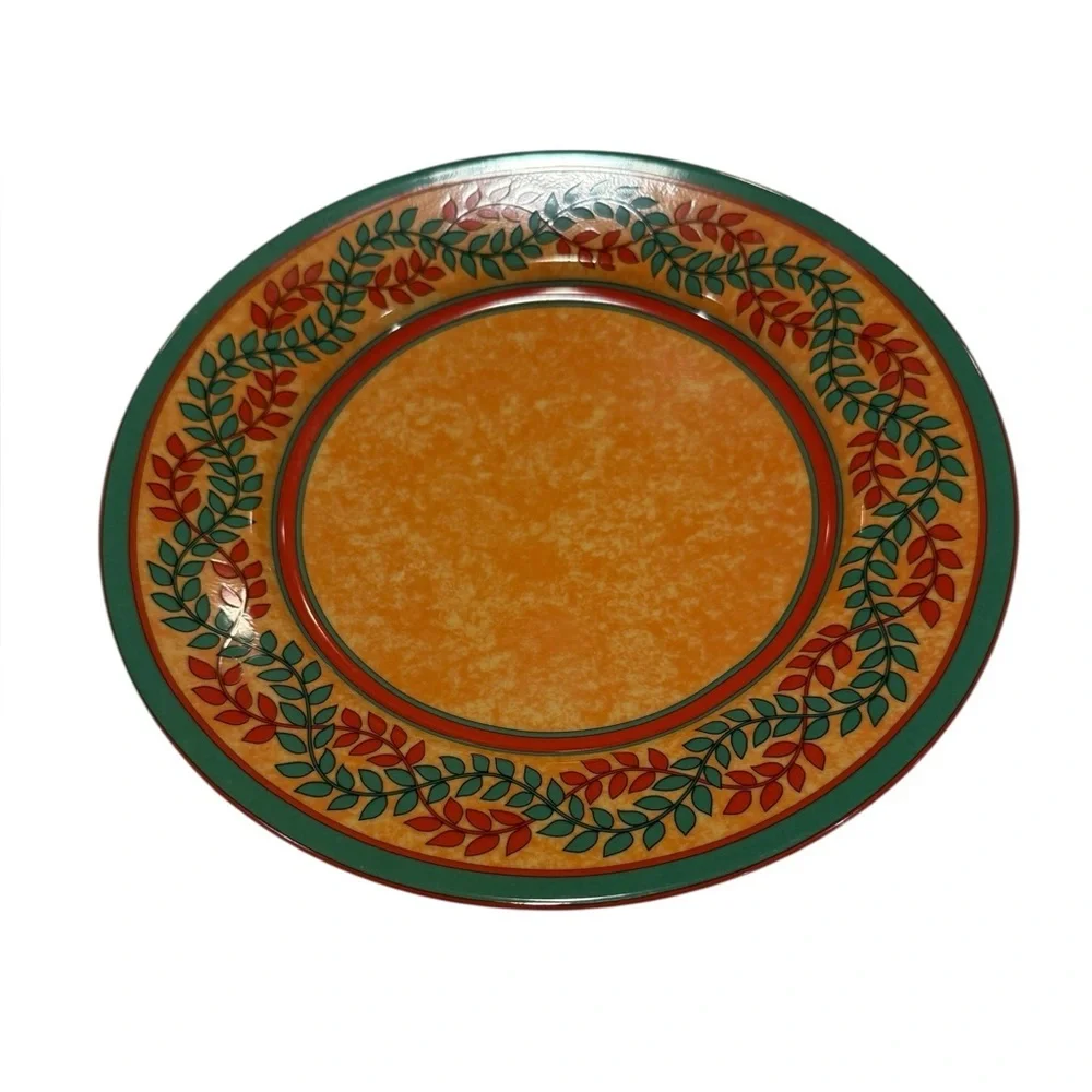 Laure Japy Limoges France Louisiane Yellow Dinner/Charger Service Plate